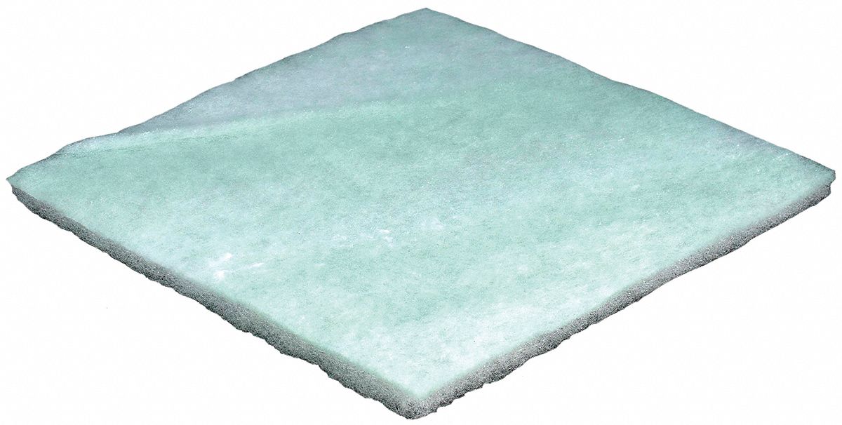 BINKS Air Filter Pad 20x20x2 Nominal Filter Size, Polyester, 25 PK
