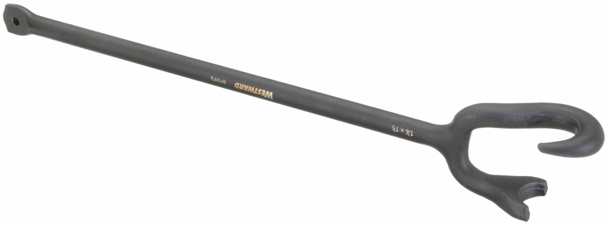 WESTWARD, 1 3/8 in_1 1/2 in Head Size, 21 1/4 in Overall Lg, Claw Valve