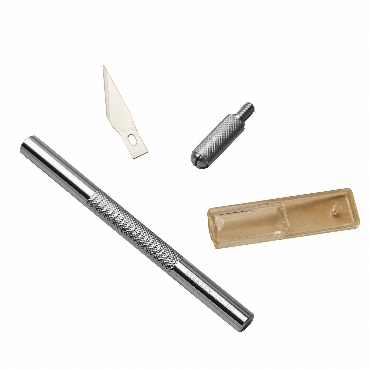 STANLEY Hobby Knife, Aluminum Handle Material 5R67810401 Grainger