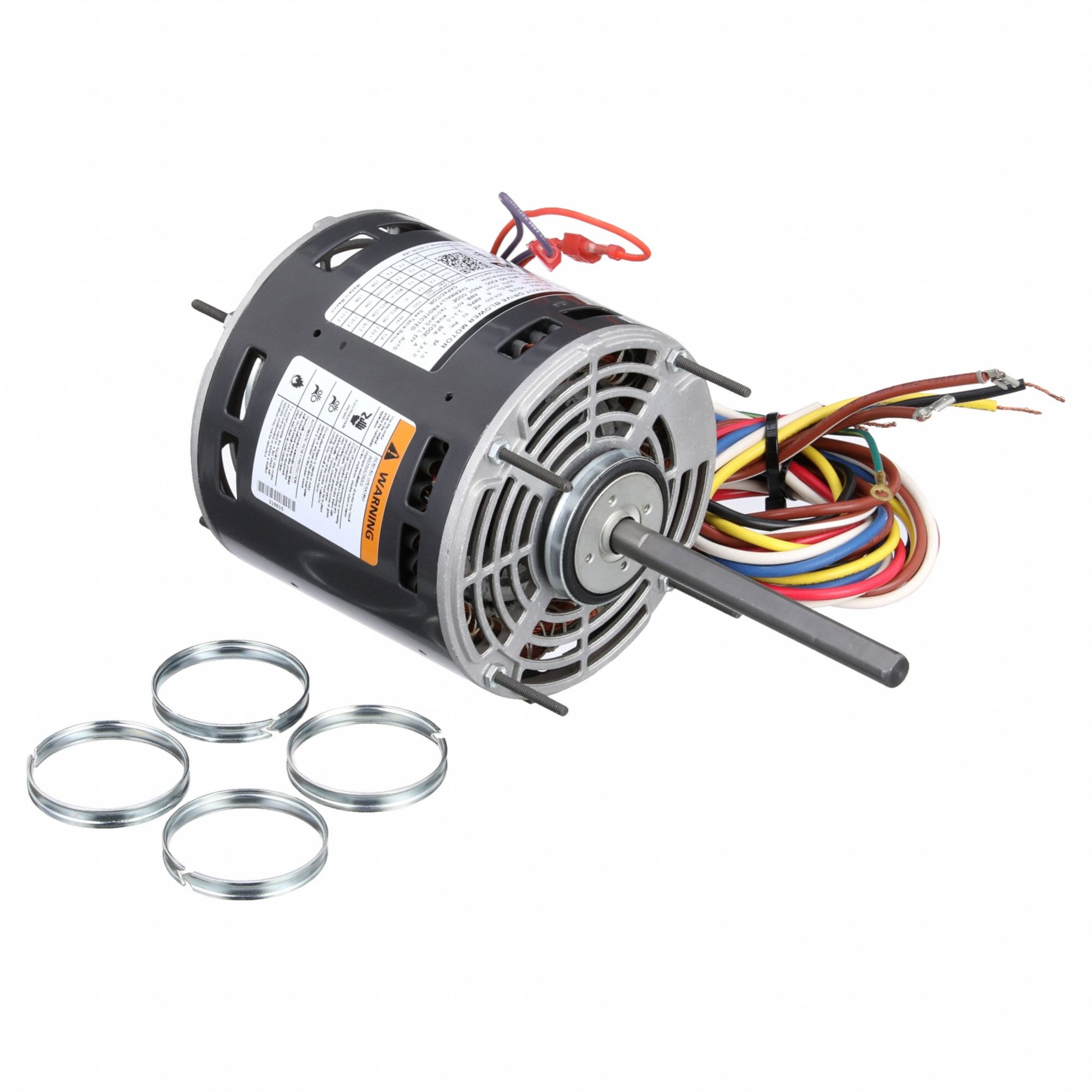 DAYTON, 4 Speed, Open Air-Over, Direct Drive Blower Motor - 5RHU0|5RHU0