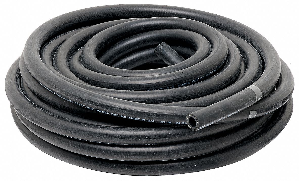 THERMOID Heater Hose, Hose Tube Material EPDM, Hose Cover Material EPDM, 1 in, 50 ft 5RLZ1