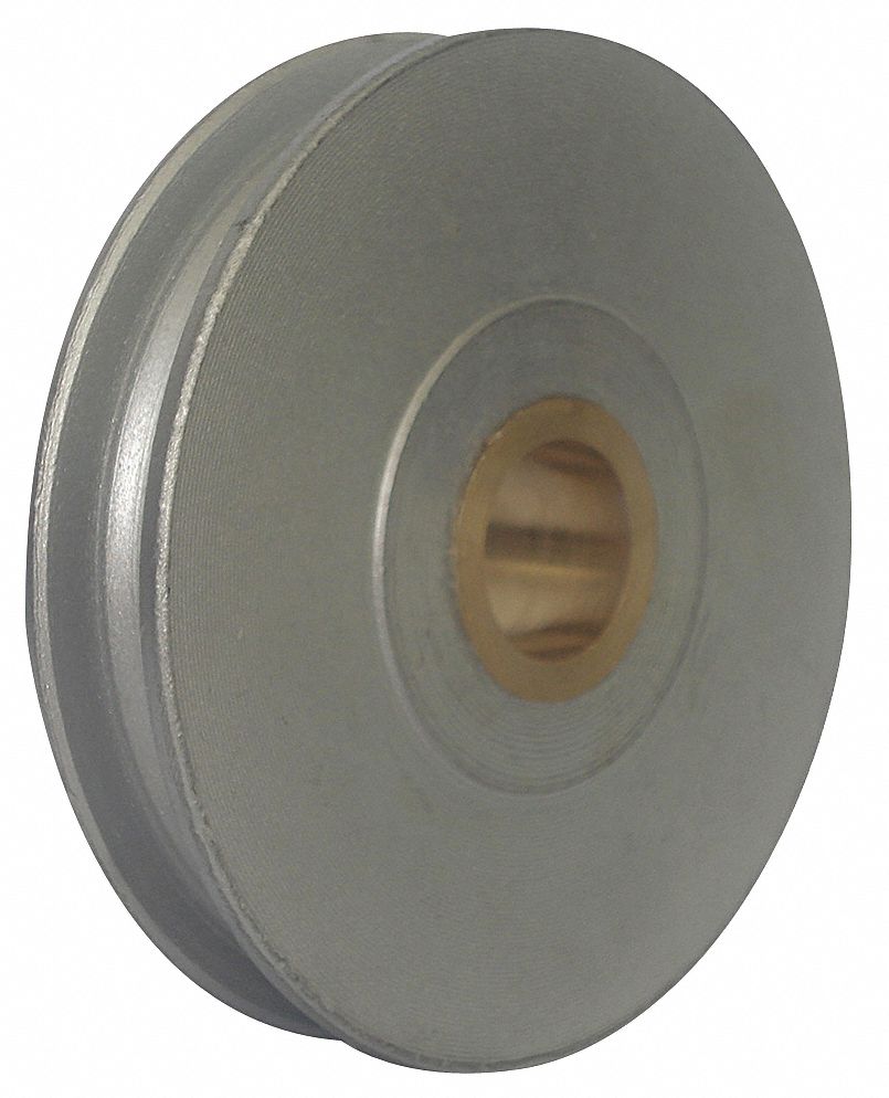 GRAINGER APPROVED Sheave, Plain Bearing, Designed For Wire Rope, 3/8 in