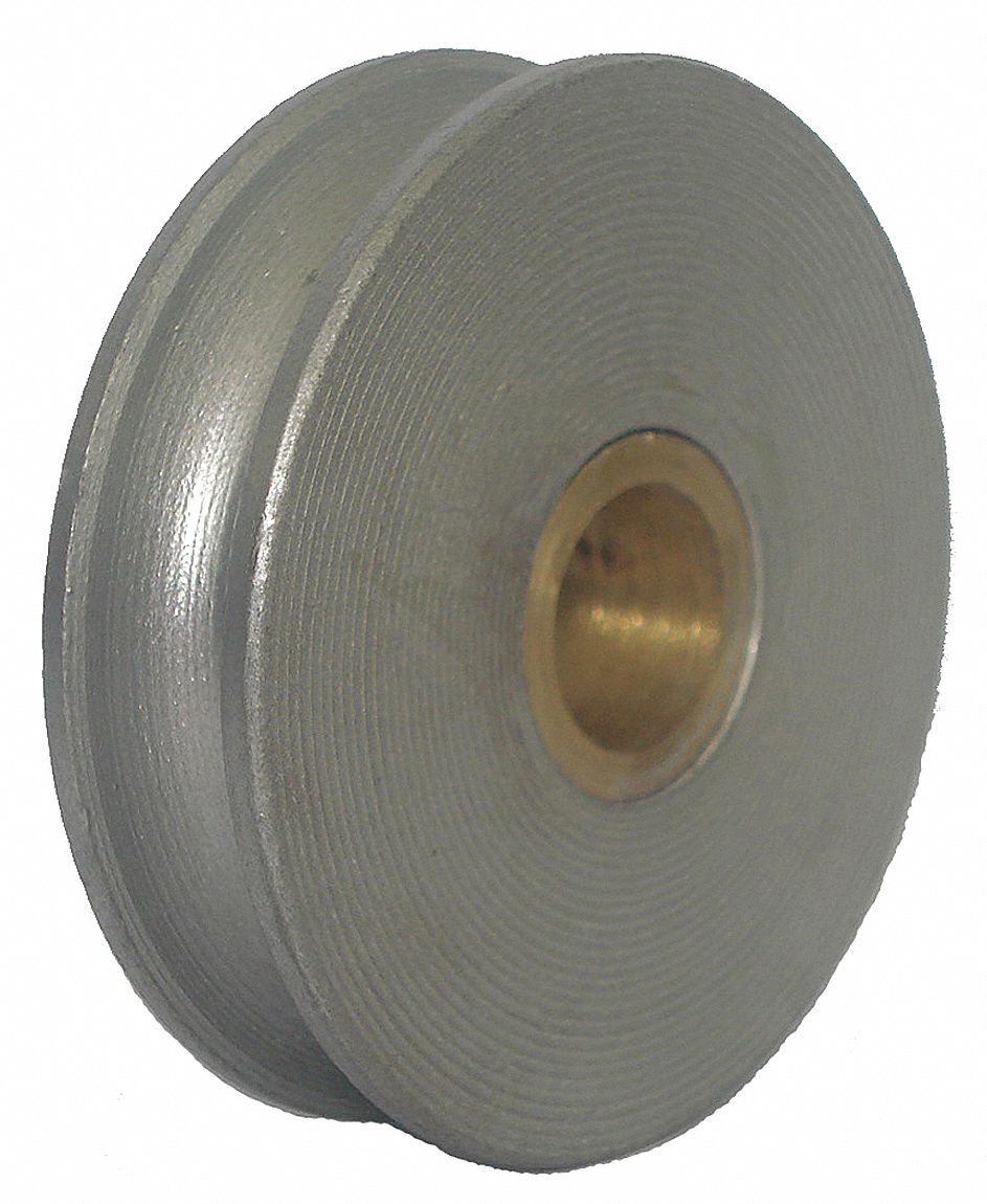 GRAINGER APPROVED Sheave, Plain Bearing, Designed For Wire Rope, 3/16