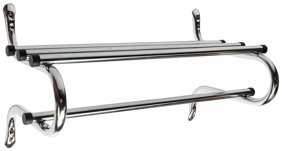 CSL, 17 in, 14 3/4 in Dp, Coat Rack 5RZU1TMK48 Grainger