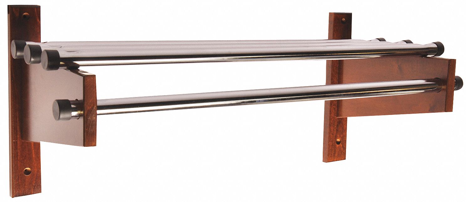 CSL, 12 3/4 in, 12 3/4 in Dp, Coat Rack 5RZV1DE30 Grainger
