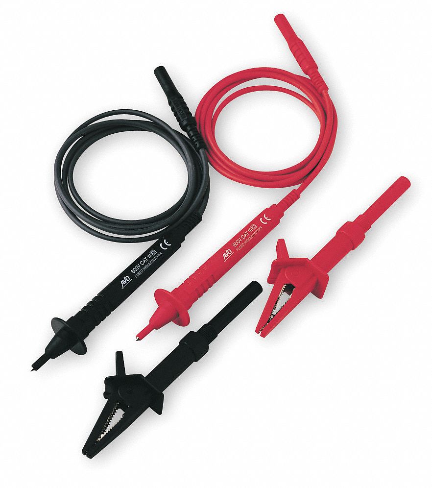 MEGGER, Megger Megohmmeters, Fused Test Lead Set, Fused Test Lead Set