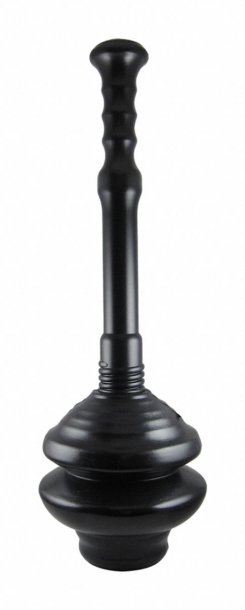Plastic, 12 in Handle Lg, Aero Plunger - 5TF31|05901 - Grainger