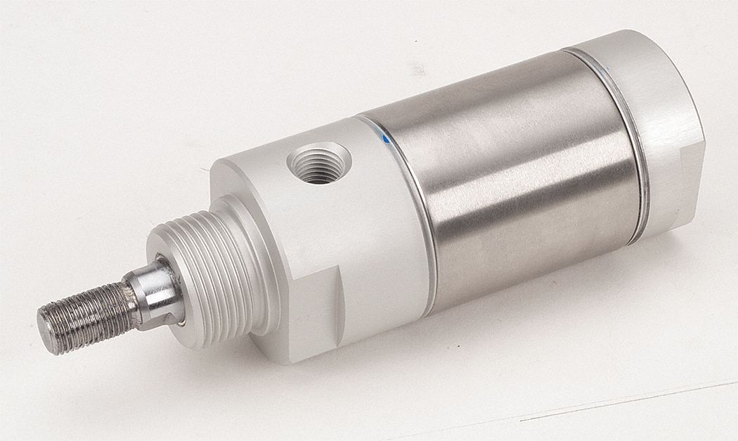 SPEEDAIRE 2 in Air Cylinder Bore Dia. with 3 in Stroke Stainless Steel , Nose Mounted Air