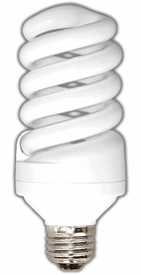 TECNOLITE Lámpara Fluorescente Compacta, 23 Watts, Forma del Bulbo Espiral, Color de Temp. del