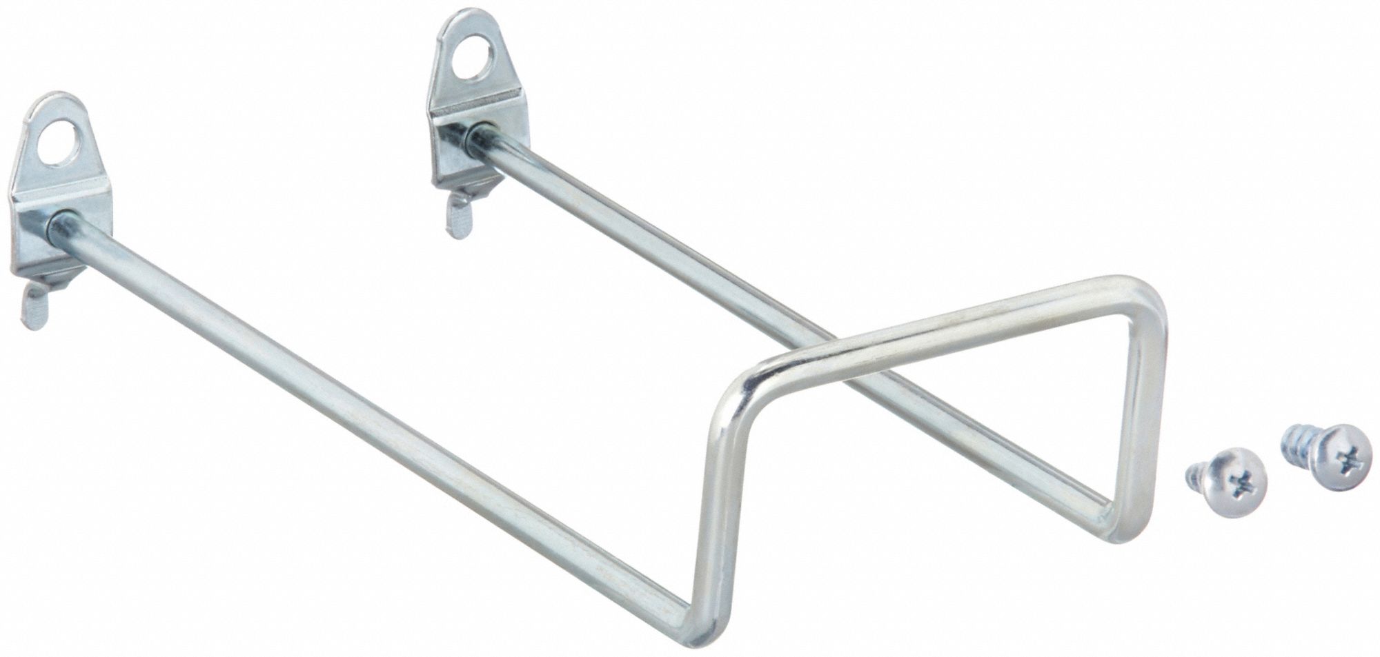 1/4 in Peg Hole, For 1 in Pegboard Hole Spacing, Double Closed Pegboard Hook 5TPF15TPF1