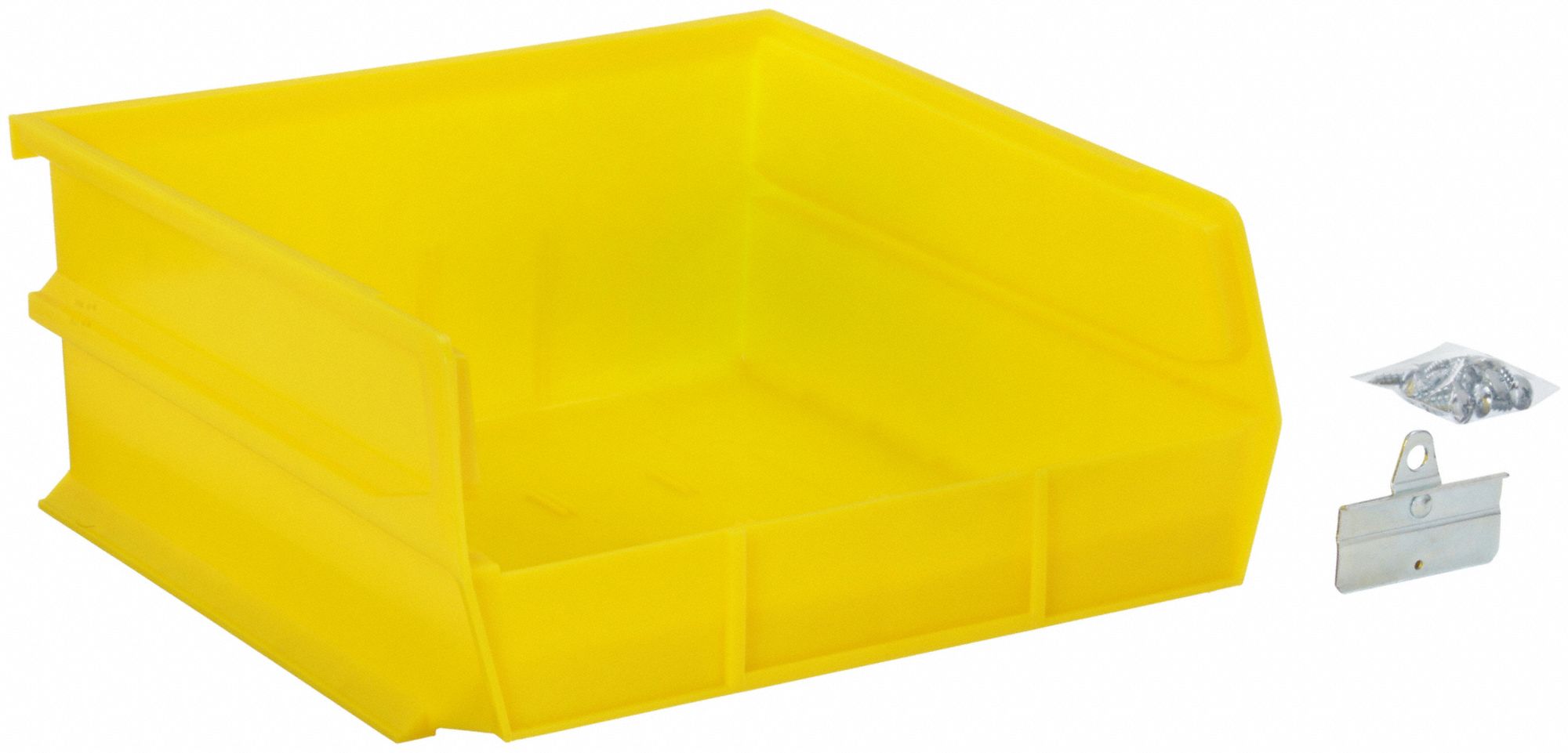 11 in x 11 in x 5 in, ScrewIn, Pegboard Bin 5TPP45TPP4 Grainger