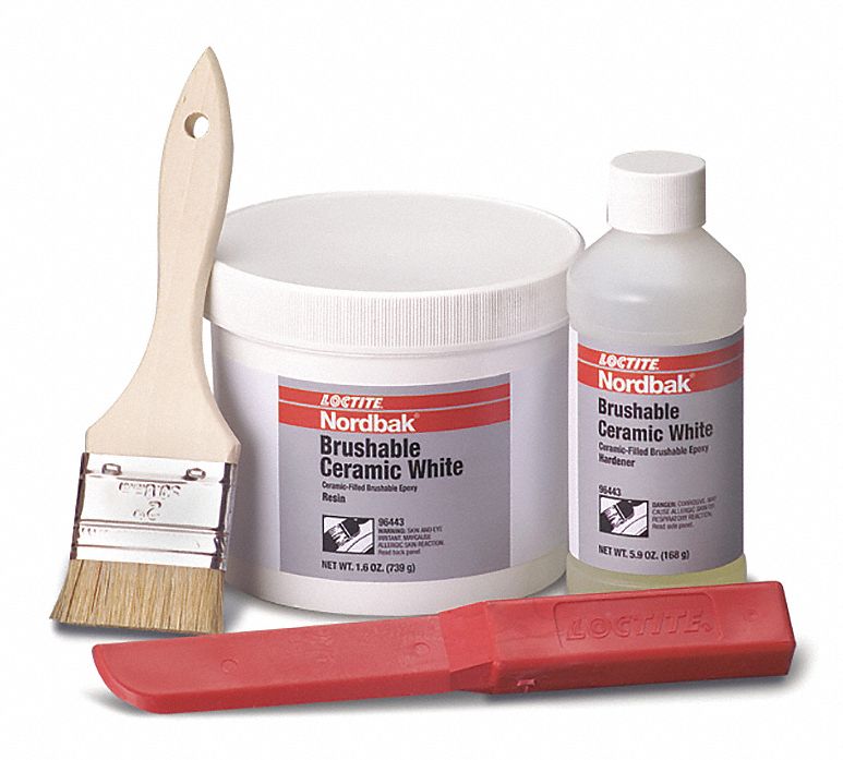 LOCTITE Ceramic White Epoxy with Temp. Range of Up to 200°F, White