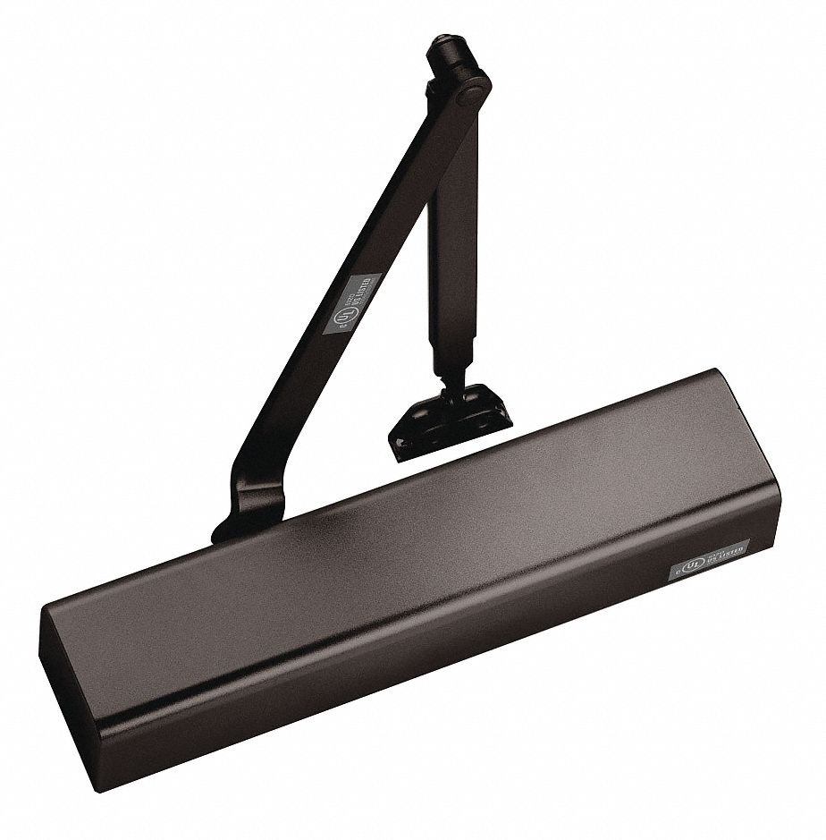 GRAINGER APPROVED Manual HydraulicSeries Door Closer, Heavy Duty