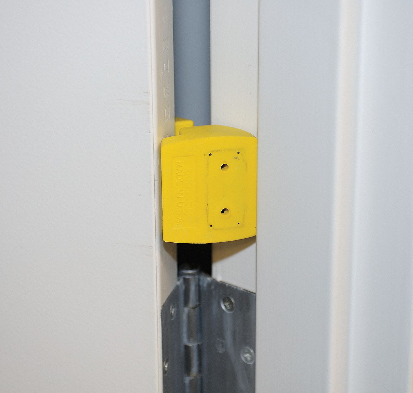 TOLCO Door Wedge, Yellow, 4 in Length, 2 1/4 in Height, 2 1/2 in Width