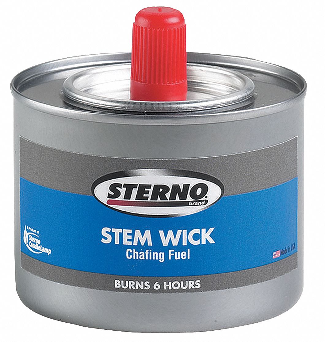 STERNO Chafing Fuel, 6 Hour, PK24 5UDT010102 Grainger
