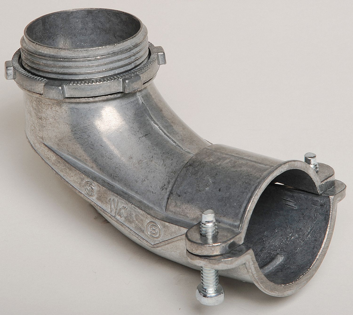 90 Deg 1 1/4 In 5UGW4 Connector Flex Conduit Business & Industrial Conduit Fittings