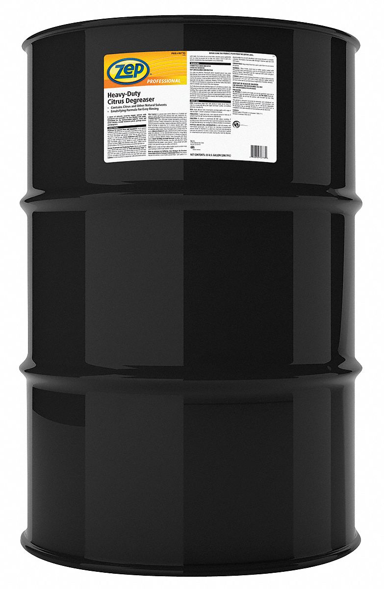 ZEP PROFESSIONAL Degreaser, 55 gal Cleaner Container Size, Drum Cleaner