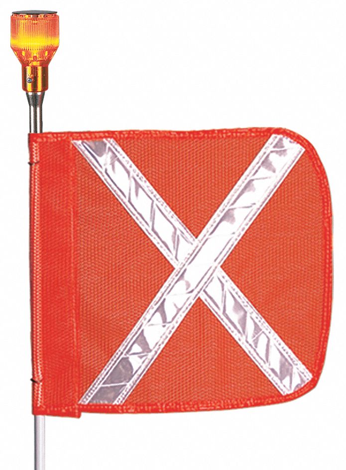 CHECKERS INDUSTRIAL PROD INC 3 ft Fiberglass Whip, Plastic Coated Nylon