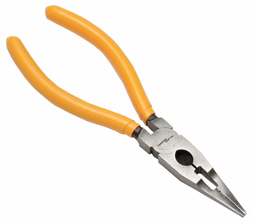 FLUKE NETWORKS Needle Nose Pliers, For Use With