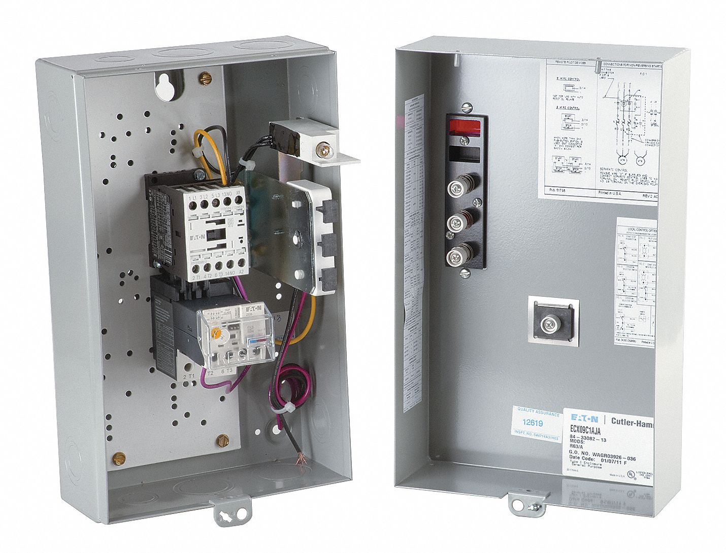 Motor Starter 20hp 3ph 230V starter control from GE General