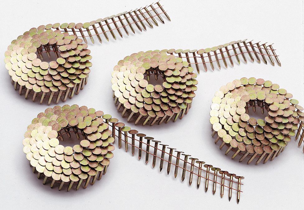 Pneumatic Framing Nail, Steel, PK 9000 - Grainger