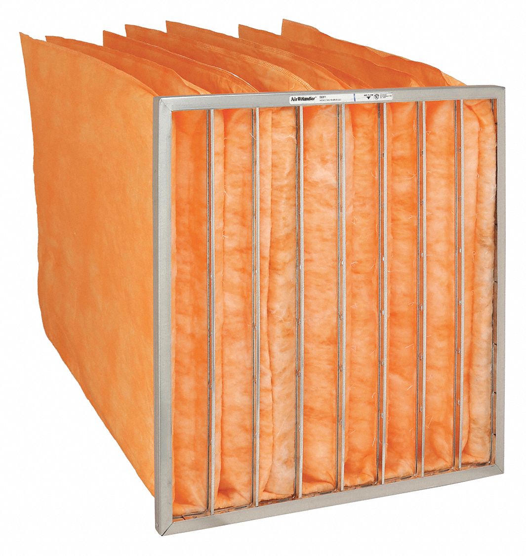 24x24x29 Nominal Filter Size, Orange, Pocket Air Filter 5W4415W441