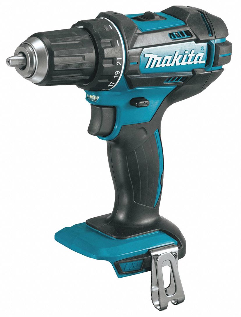 MAKITA Drill, Cordless, 0 inlb to 480 inlb, 1/2 in Chuck Size 5WFP8