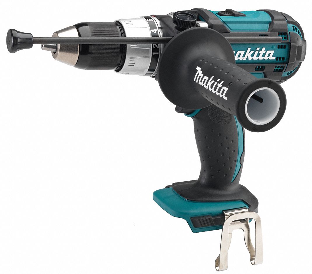 Makita 1 2 Cordless Hammer Drill Driver 18 0 Voltage Bare Tool