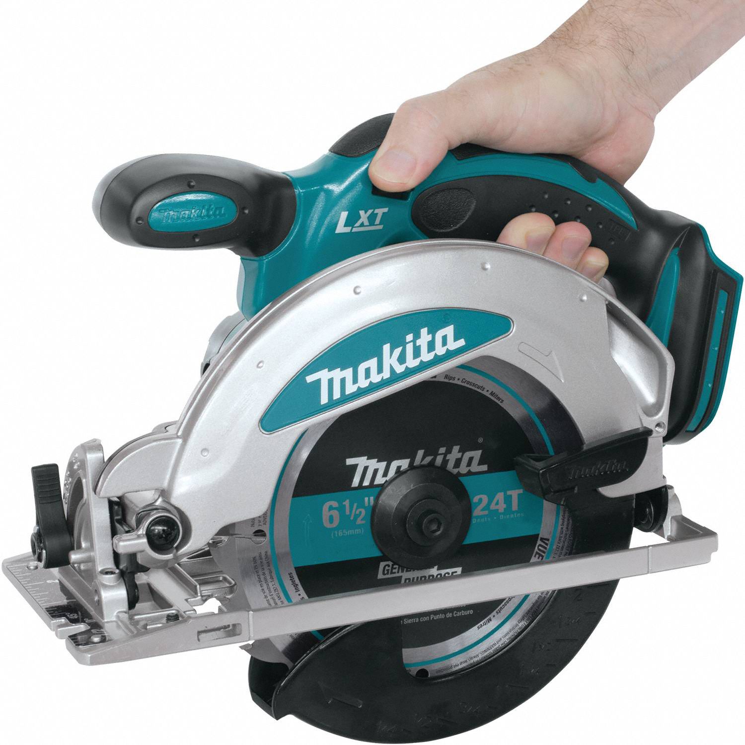 MAKITA Circular Saw: 6 1/2 in Blade Dia., Left, 2 1/4 in Max. Cutting