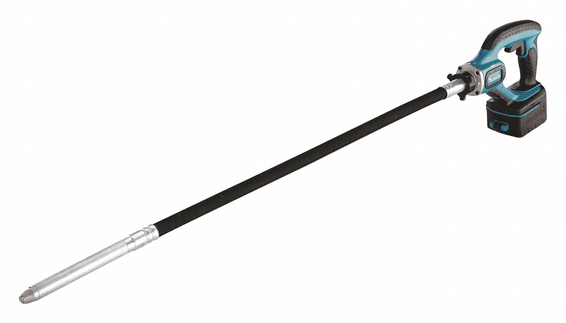 MAKITA, Handheld, 18V DC, Cordless Concrete Vibrator 5WFV3XRV01Z