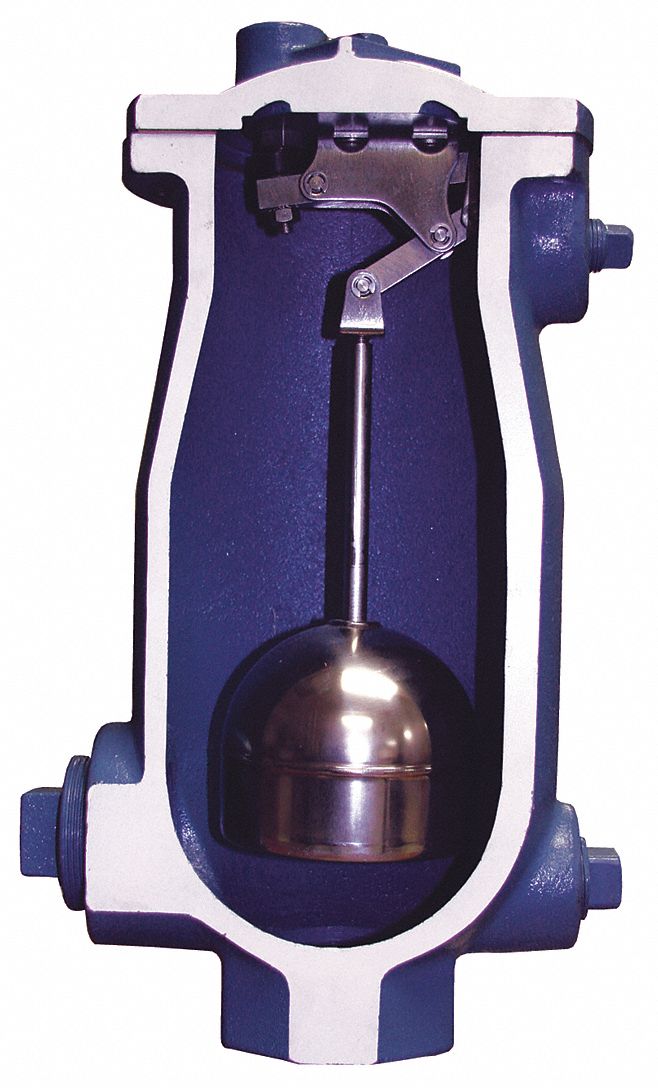 VALMATIC 150 psi Waste Water Air Release Valve, 2 in Inlet Size, 1/2