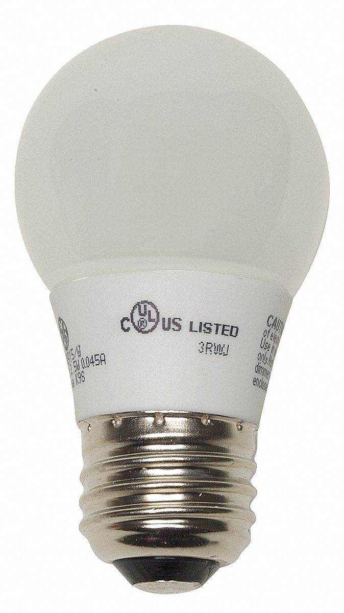 GE CURRENT LED Bulb, A15, Medium Screw (E26), 2700K, 300 lm, 4 W, 120 V