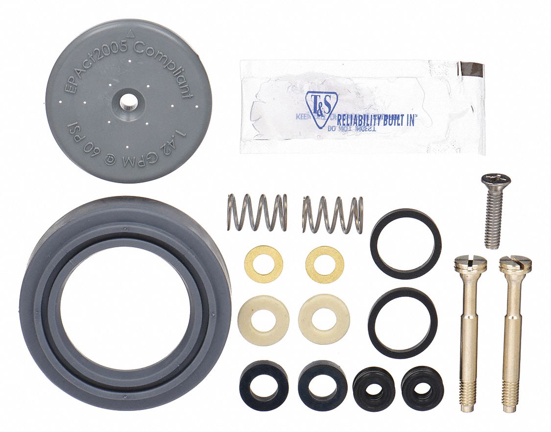 Fits T&S Brass Brand, 1.15 gpm Flow Rate, Spray Valve Repair Kit