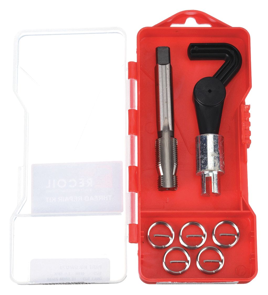 RECOIL, Std, 304 Stainless Steel, Helical Thread Repair Kit 5WU78