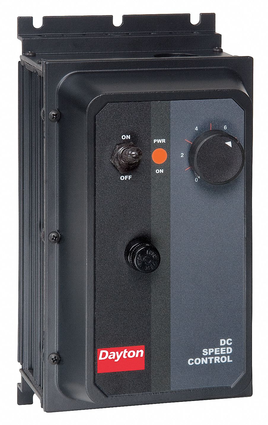 DAYTON DC Speed Control SCR, Enclosed, NEMA 4X, 10 A Max Current, 0 to