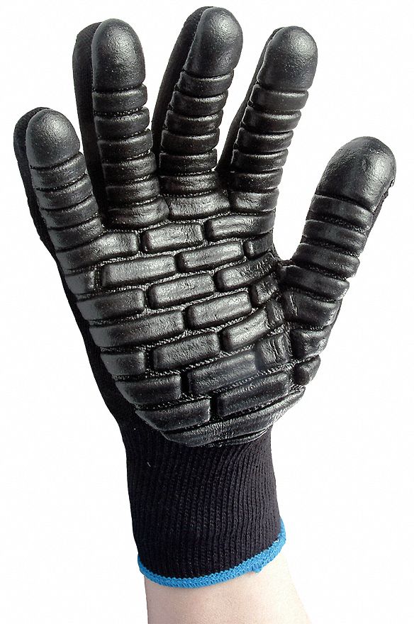 IMPACTO AntiVibration Gloves, L/9, 1 PR 5XKV74732 Grainger