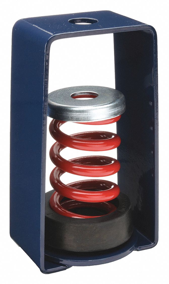 Spring, 380 to 510 lb Capacity, Hanger Mount Vibration Isolator 5XR575XR57 Grainger