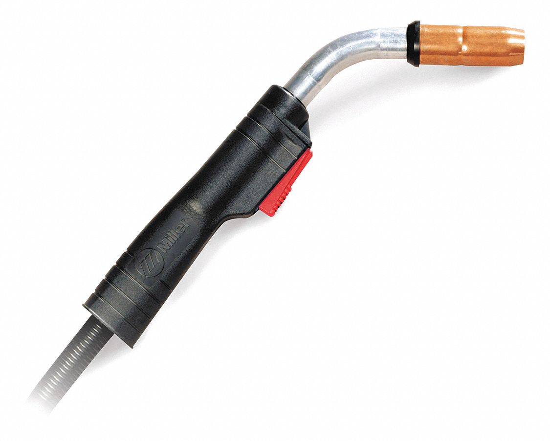 MILLER ELECTRIC Welding Gun, 250A, M25 Series, 15 Ft. L 5CGA4169598