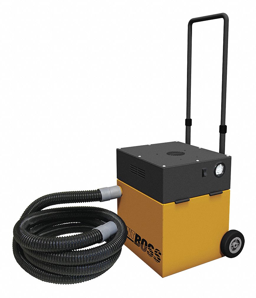 Portable Fume Extractor, Series 100 Series, Input Voltage 110V, Air