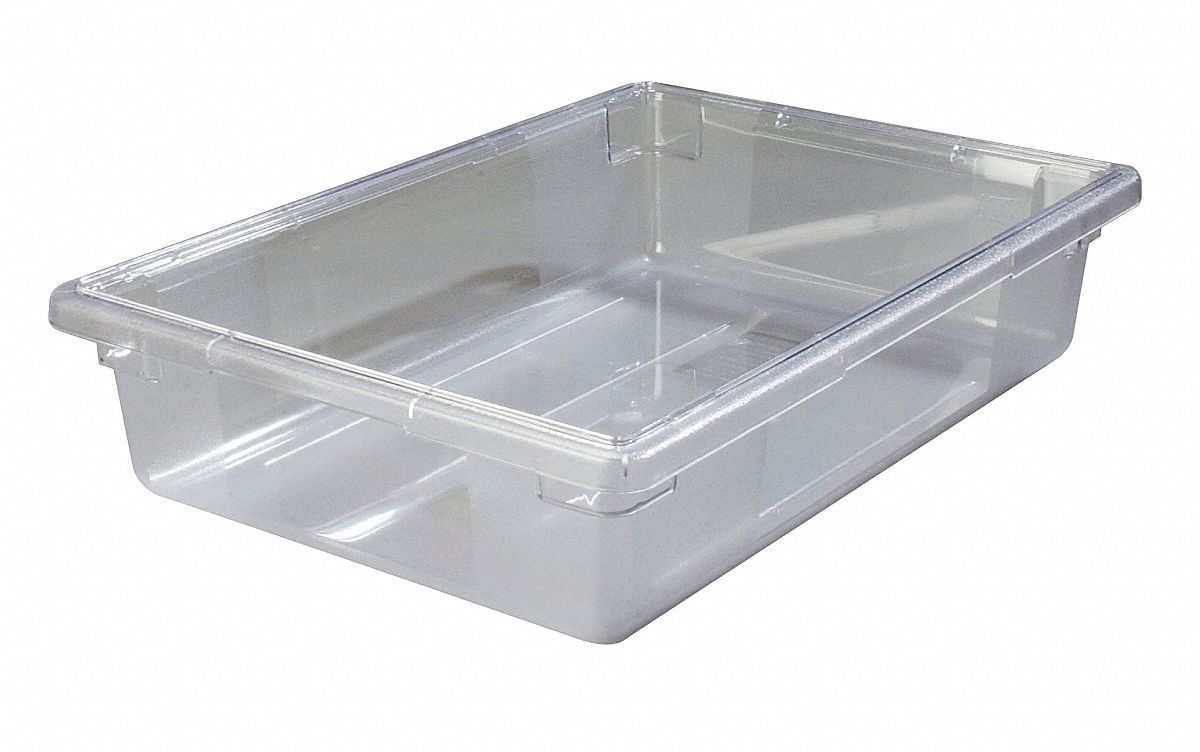 CARLISLE, 8.5 gal Capacity, Clear Body, Food Storage Container Lid