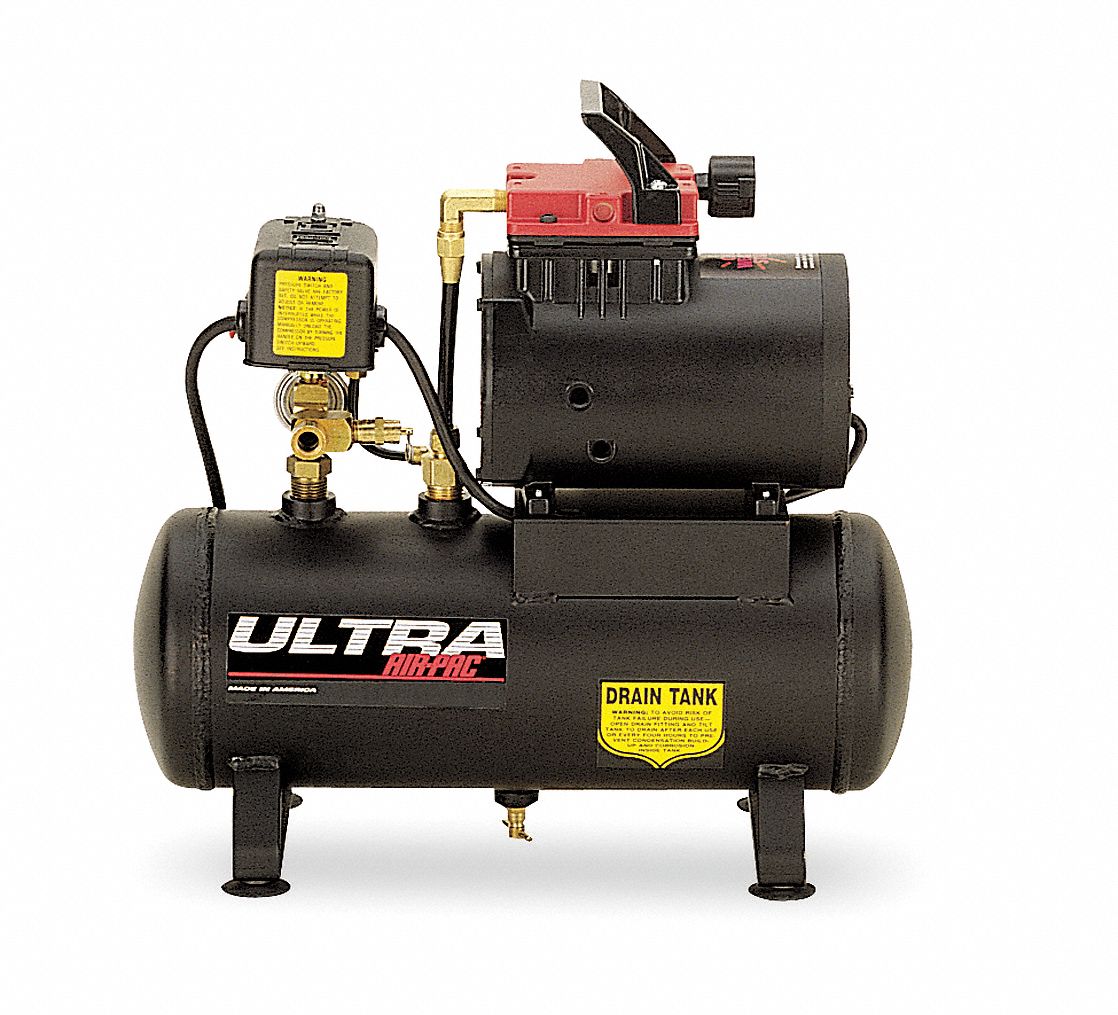 THOMAS, Quiet, Oil Free, Portable Air Compressor 5Z683T617 HDN