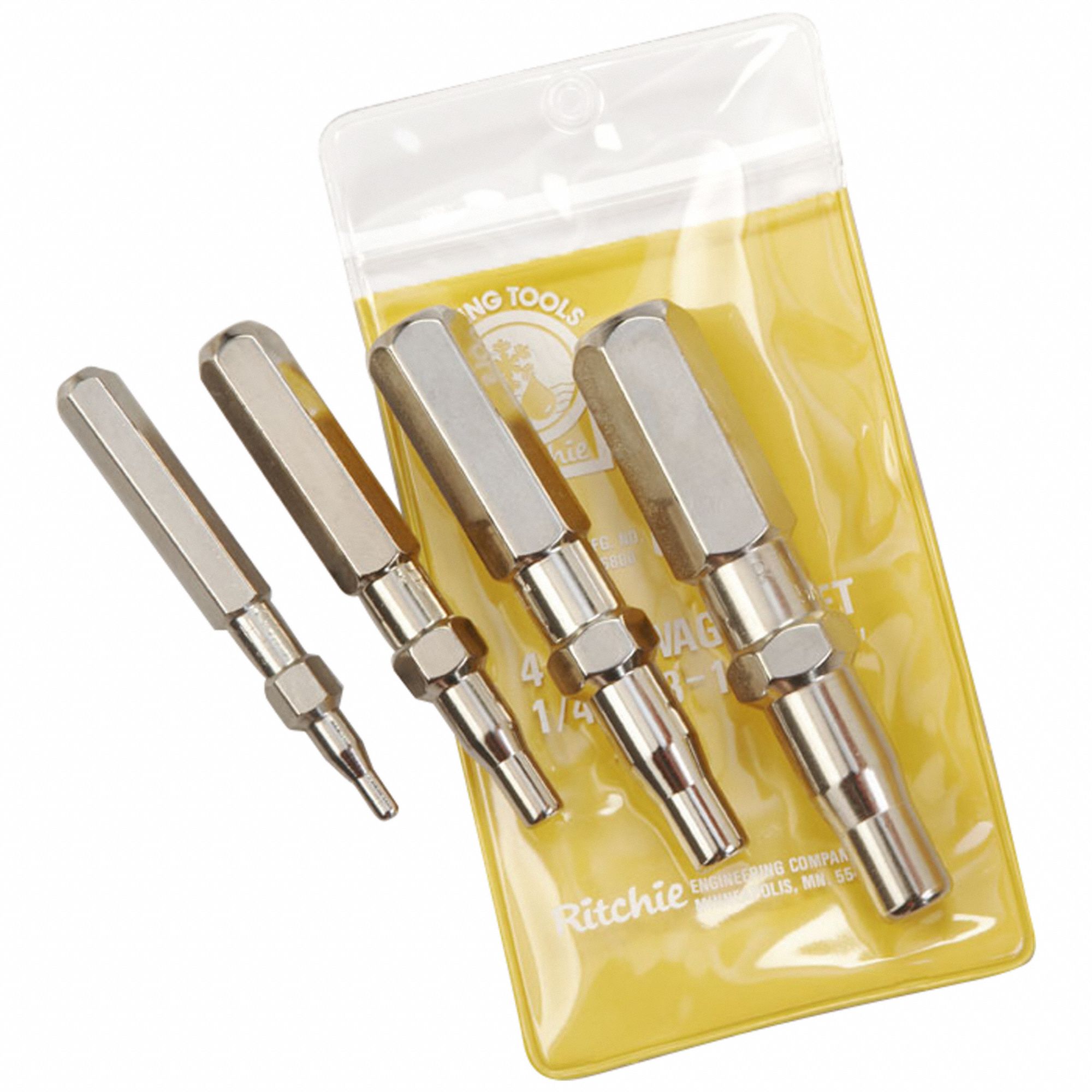 YELLOW JACKET, For 1/4 in_3/8 in_1/2 in_5/8 in Tube Size, Copper, Swaging Tool 38D89660475