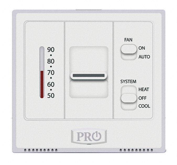 PRO1 IAQ Low Voltage Thermostat - 60FD42|T501M - Grainger