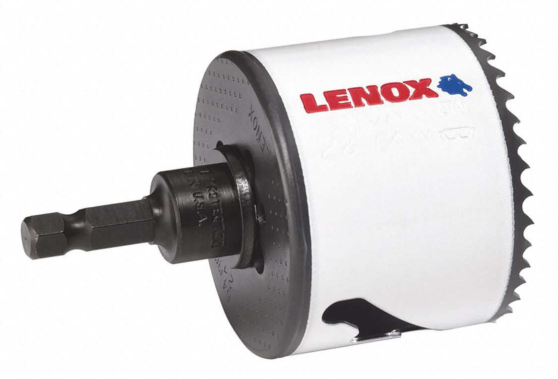 LENOX, 2 1/2 in Saw Dia., 4/5 Teeth per Inch, Hole Saw - 60FF07|1772954
