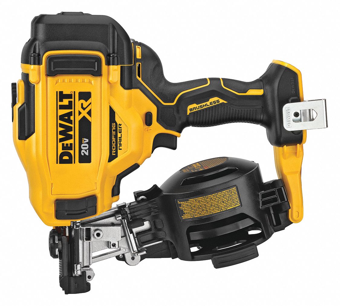 DEWALT, Roofing, Bump, Nail Gun 60FG21DCN45RNB Grainger
