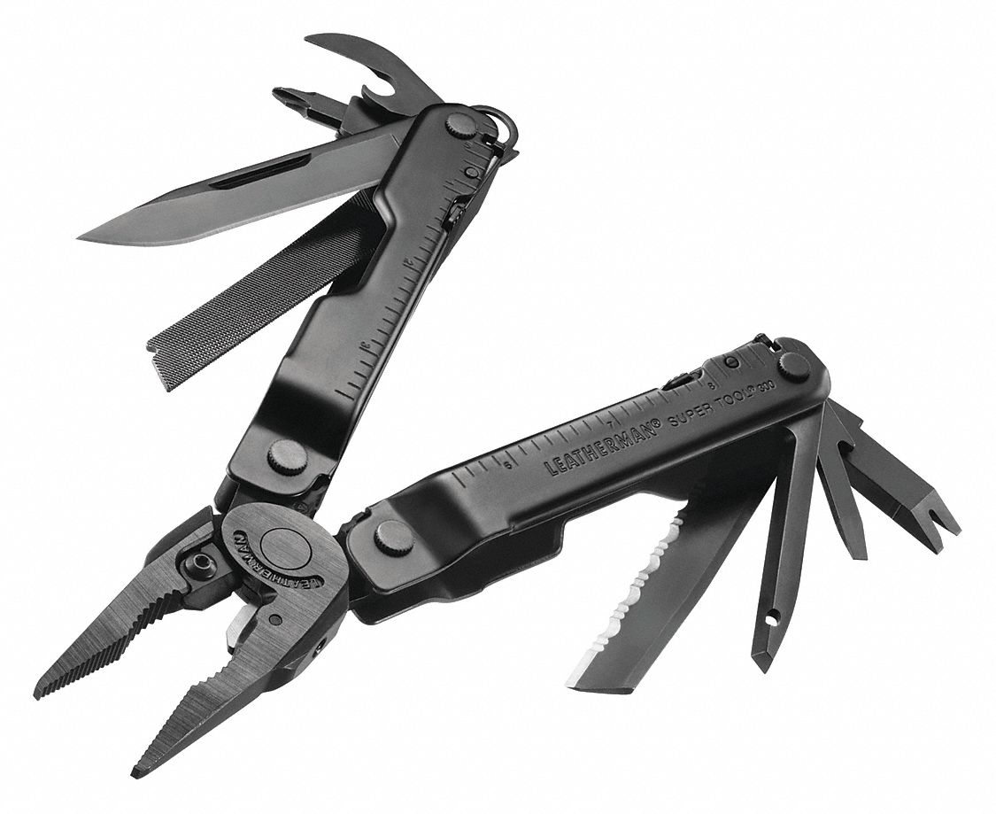 LEATHERMAN Stainless Steel MultiTool Plier, Number of Tools 19, Multi