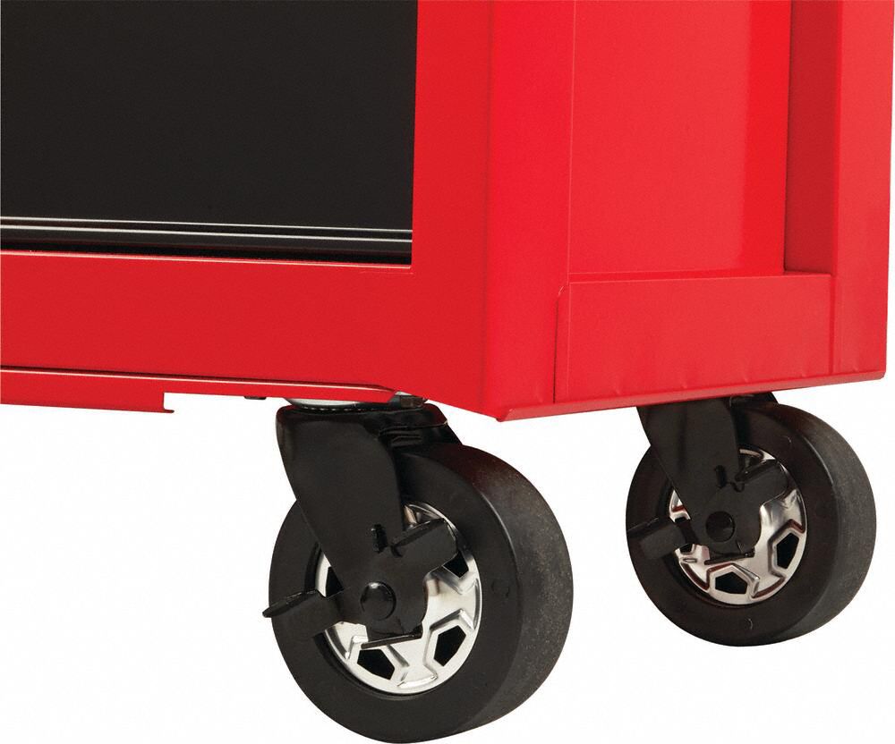CRAFTSMAN Rolling Tool Cabinet: Gloss Red, 41 in W x 18 in D x 37 1/2
