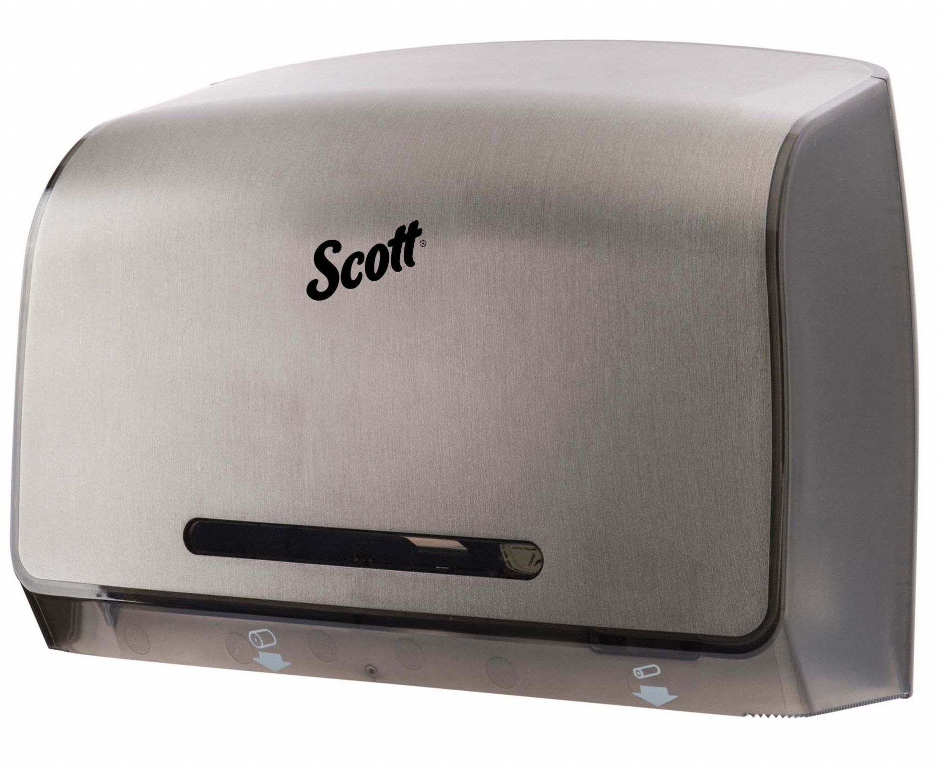 KIMBERLYCLARK PROFESSIONAL Toilet Paper Dispenser, Scott® Pro™, Silver