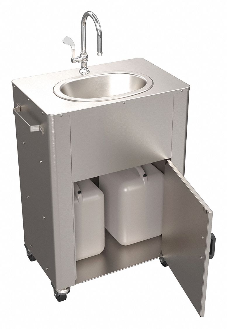 Acorn WashWare, Single Manual Handle, Portable Hand Washing Station