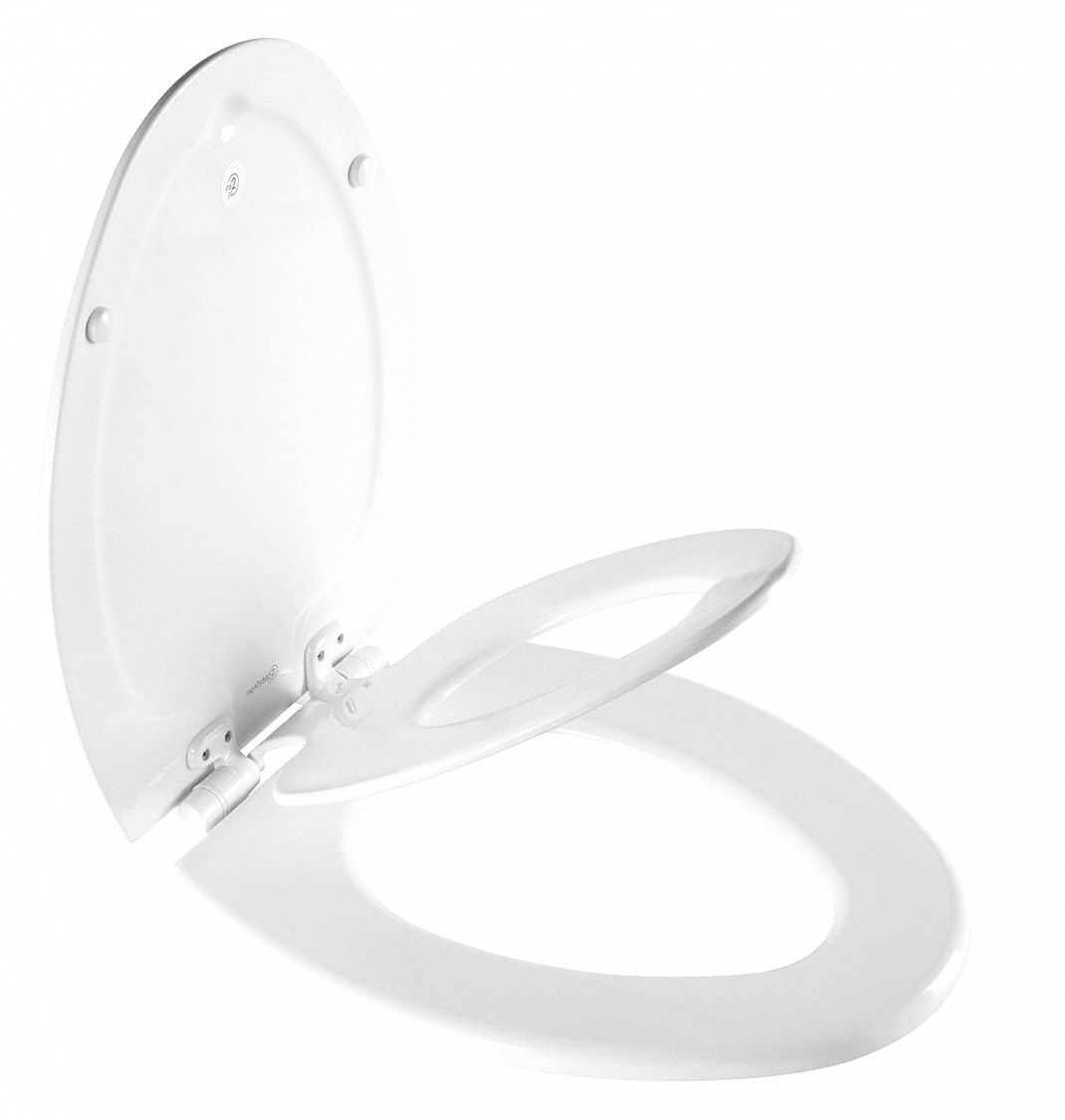 White, Plastic, Potty Training Toilet Seat 60JJ011485E4000 Grainger